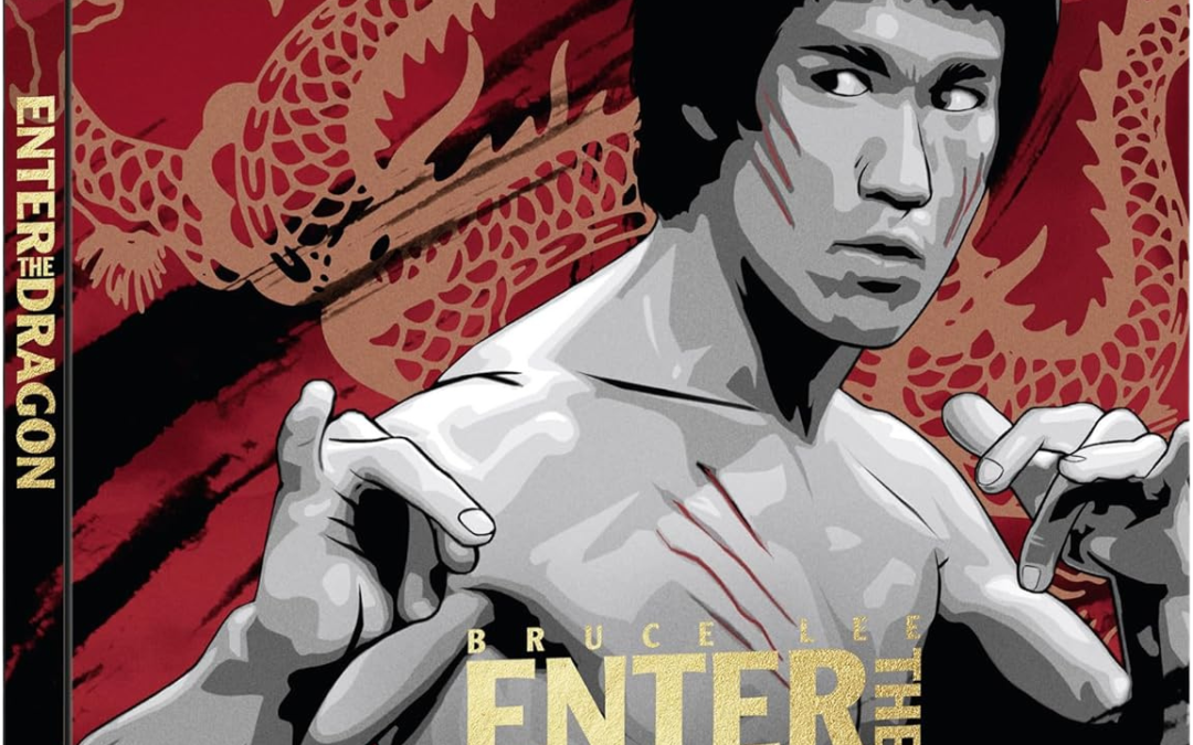 Front of the 'Enter The Dragon' 4K Steelbook